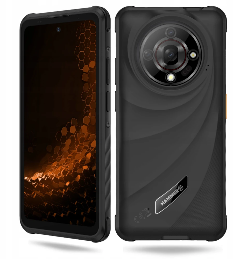 Atsparus telefonas MyPhone HAMMER Iron 6 5G 8/256GB Black