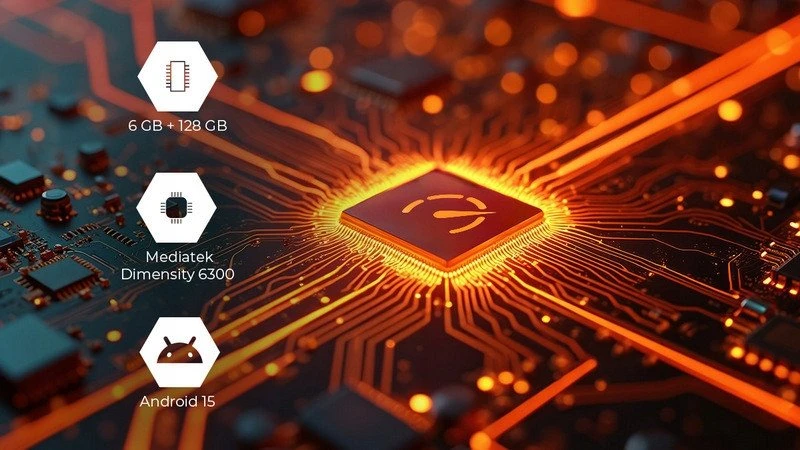 Išmanusis telefonas MyPhone Hammer Iron 6 5G, 6/128GB, juodas