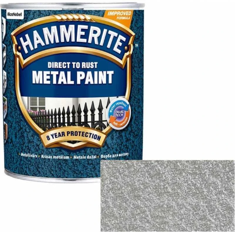 Hammerite PAINT HAMMERITE SILVERGREY HAMM.750ML