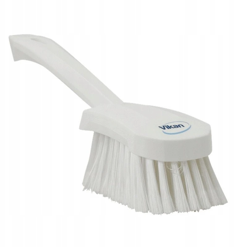 Vikan Hand brush, Vikan, 27x7x8.5cm, baltas, polyester/PP/stainless steel, soft, slotted