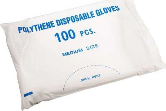 Multi Handske Engangs str M LDPE,100 stk/pk