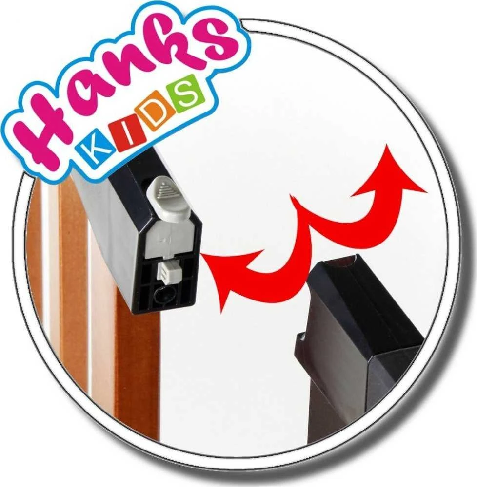 Hanks Kids APSAUGINIAI VARTAI G2 +7+14cm KANKARIAI