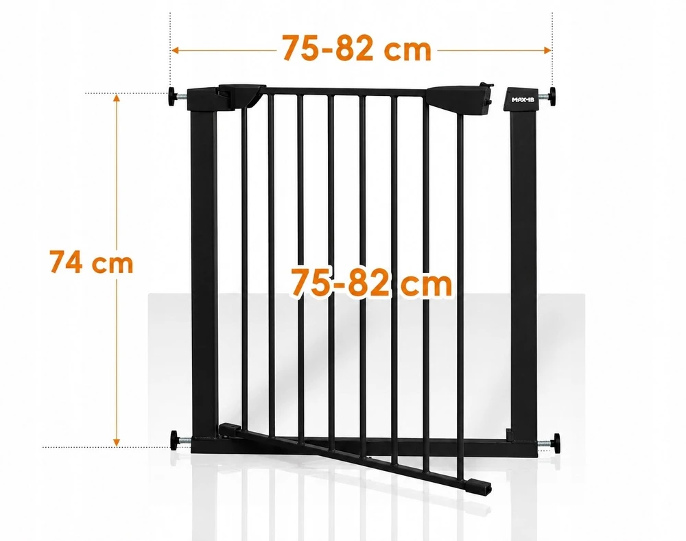 Hanks Kids Saugių vartų durų laiptai 76-82cm Vaikai Šuo HanksKids