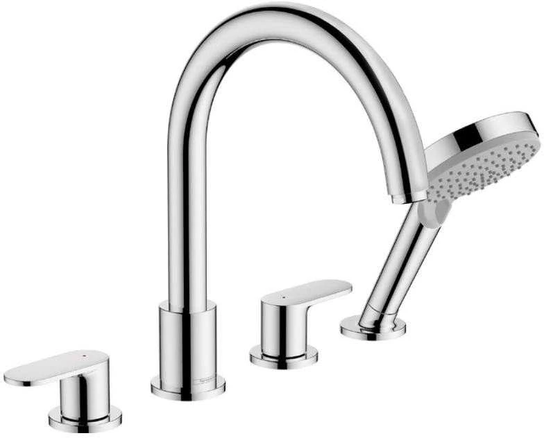 Maišytuvas Hansgrohe Vernis Blend 71456000, chromo, montuojamas į vonios kraštą