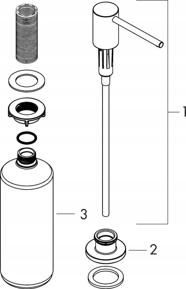 Dozatorius Hansgrohe A41 40438670