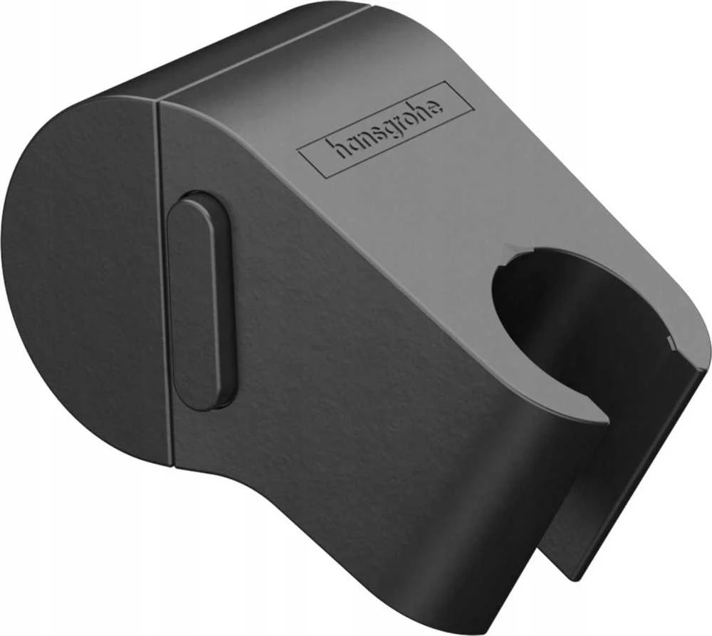 Hansgrohe WallStoris dušo laikiklis, matinis juodas