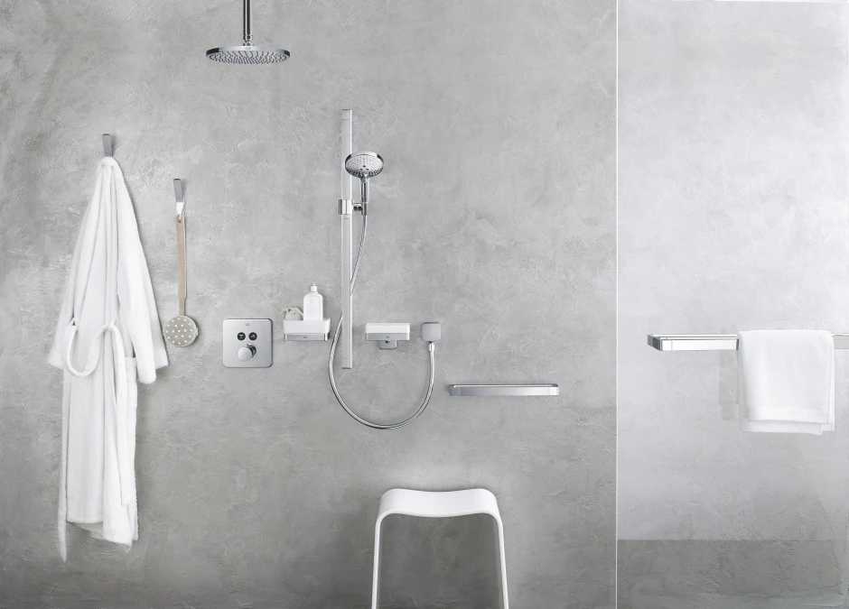 Potinkinės sistemos dalis dušo žarnai prijungti Hansgrohe Fixfit , 27414000