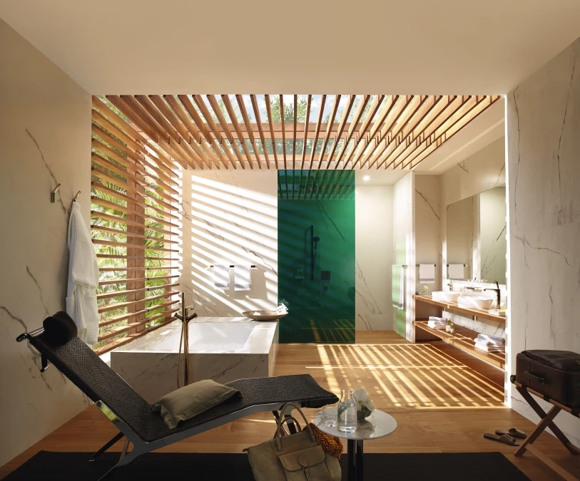 Potinkinės sistemos dalis dušo žarnai prijungti Hansgrohe Fixfit , 27414000