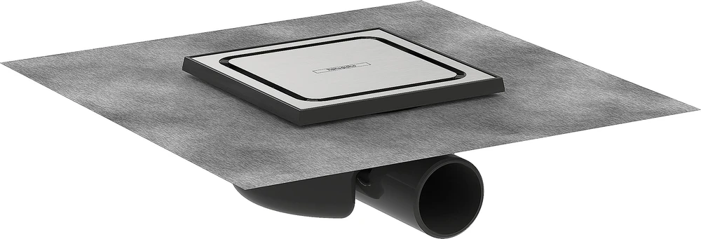 Hansgrohe Pagrindinis komplektas „RainDrain Spot Complete“, 150/150 mm DN50, horizontalus