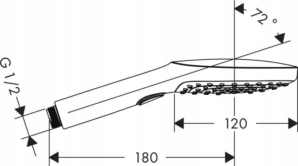 Rankinis dušas Hansgrohe Raindance Select E 26520670