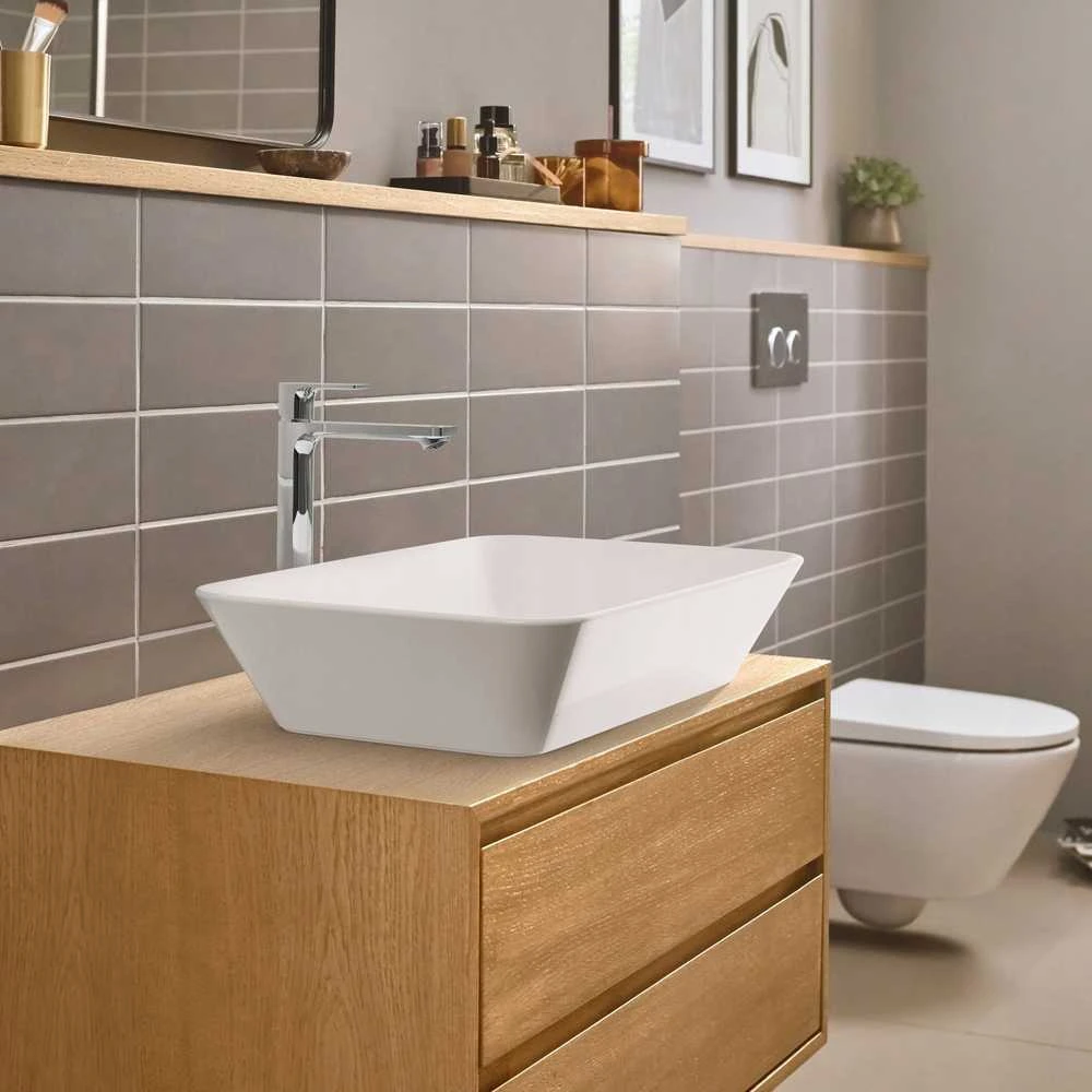 Hansgrohe Rebris E 240 CoolStart praustuvo maišytuvas su pop-up, chromas