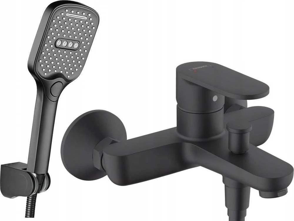 Vonios maišytuvas Hansgrohe Vernis Blend 71440670, juodas matinis