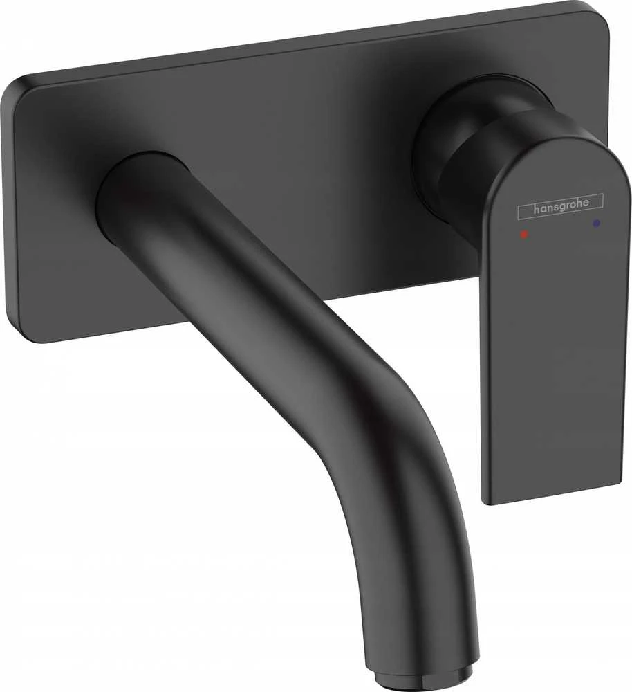 Potinkinis praustuvo maišytuvas Hansgrohe Vernis Shape, 71578670, juodas matinis