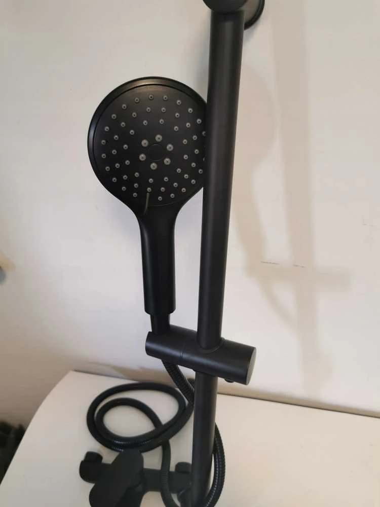 Vonios maišytuvas Hansgrohe Talis E 71740670, juodas matinis