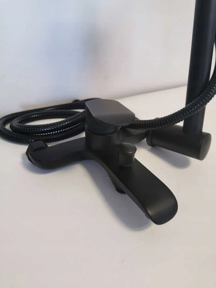 Vonios maišytuvas Hansgrohe Talis E 71740670, juodas matinis