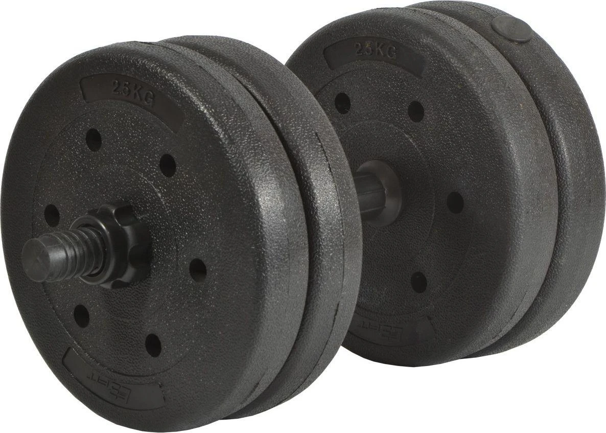 Keičiamo svorio hantelis EB Fit, 11kg (10+1)