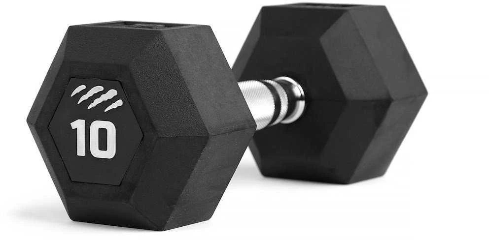 Svarmuo / hantelis TIGUAR Dumbbell HEX 5–50 kg (Svoris: 10 kg)