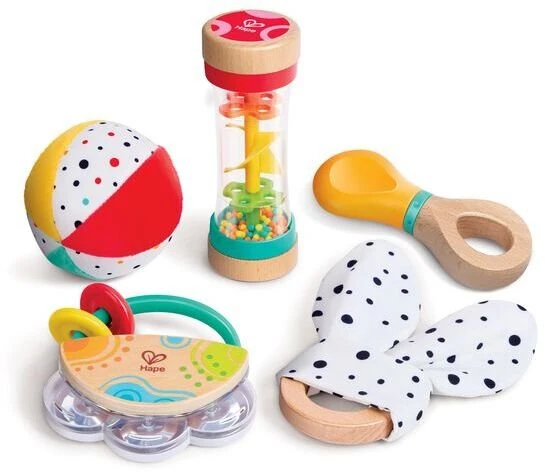 Hape jutiminių žaislų rinkinys – 5 vnt.