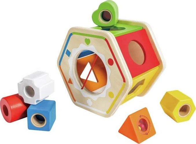 Hape HAPE blokeliai Shape Sorter, E0516A