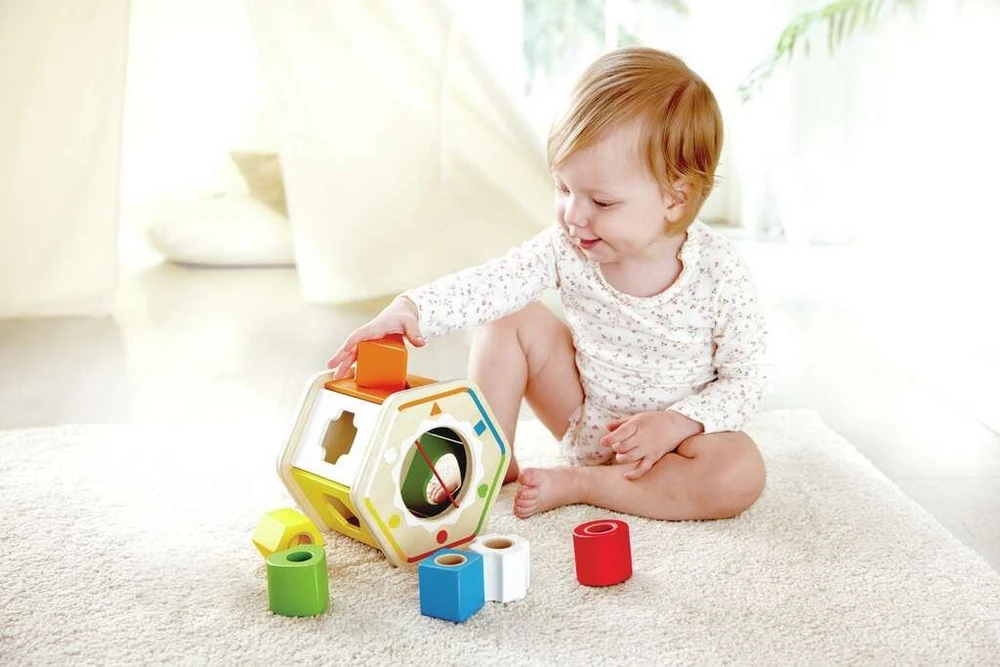 Hape HAPE blokeliai Shape Sorter, E0516A