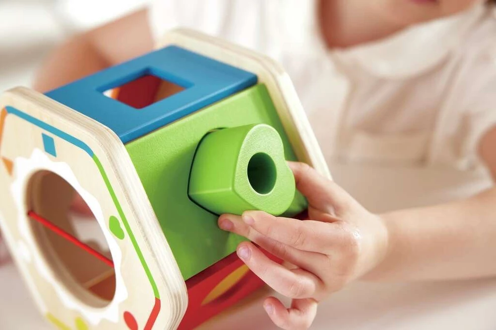 Hape HAPE blokeliai Shape Sorter, E0516A