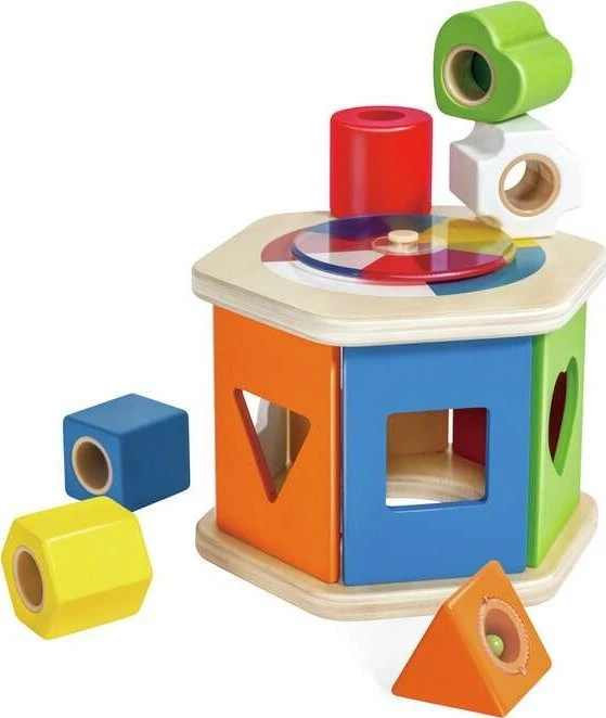 Hape HAPE blokeliai Shape Sorter, E0516A