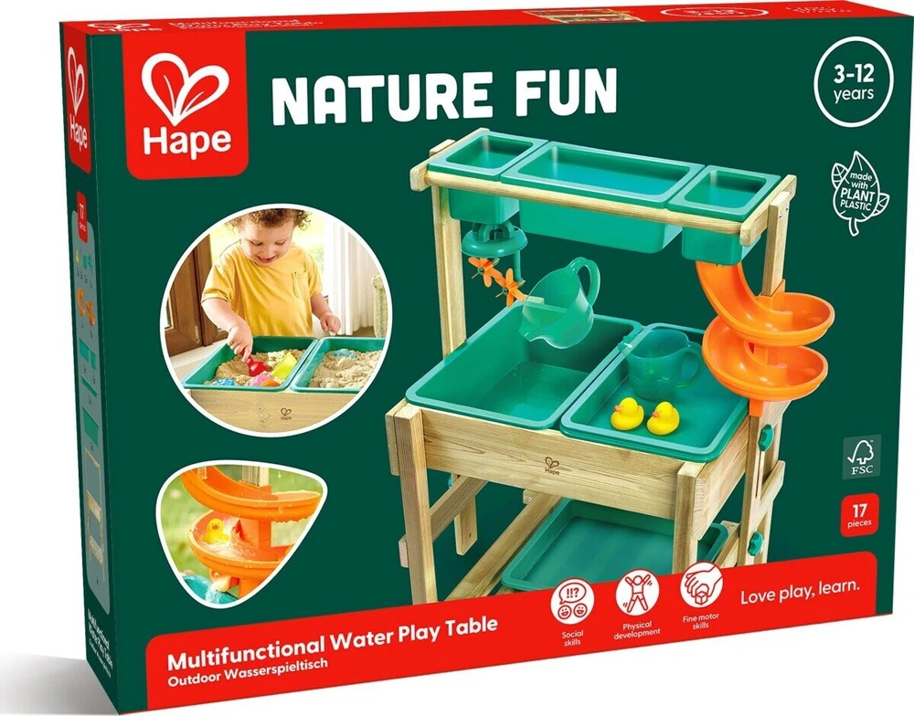 Hape Multi Funkcinis vandens žaidimų stalas (87-5600)