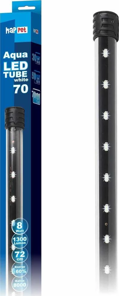 HapPet AquaLED Tube baltas 8W/72cm