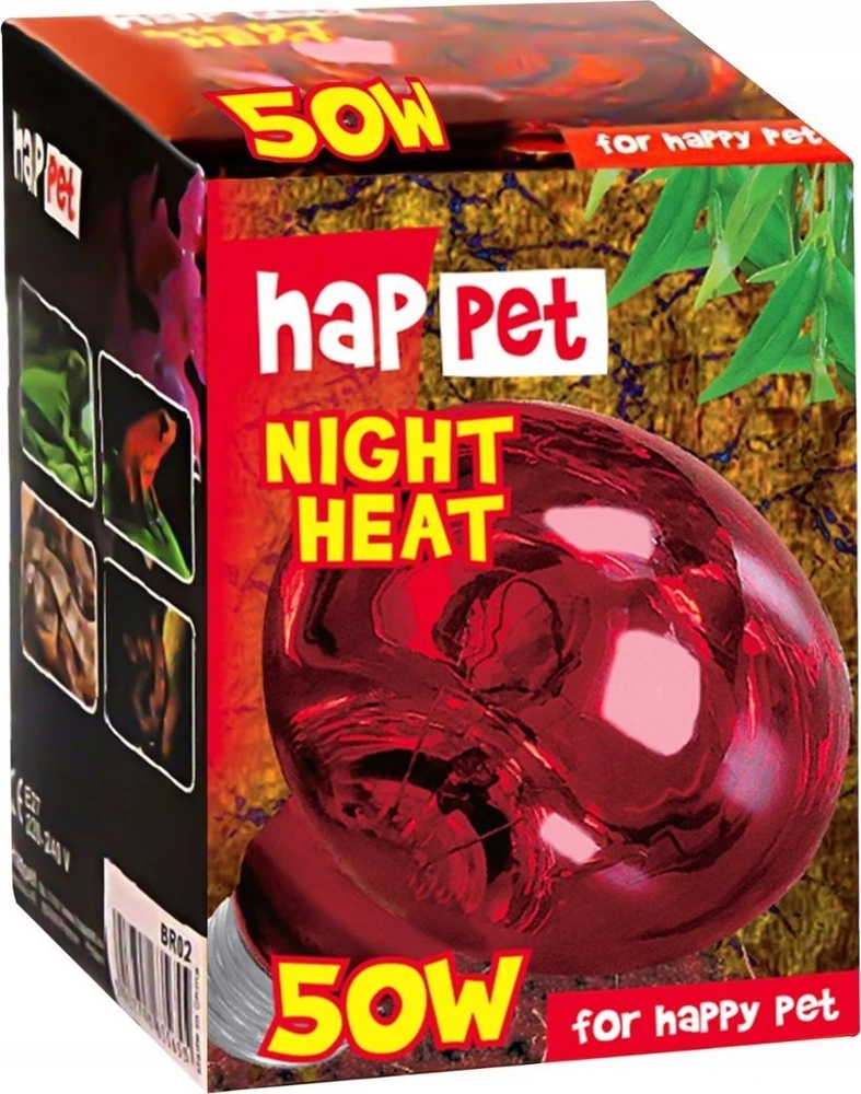 Happet Šildanti naktinė UVA 50W lempa