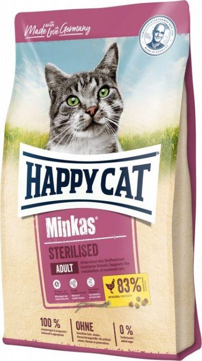 Happy Cat Minkas sterilizuota paukštiena 10 kg