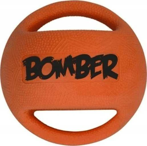Happy Dog Durafoam Bomber Micro žaislas, 8 cm, oranžinis