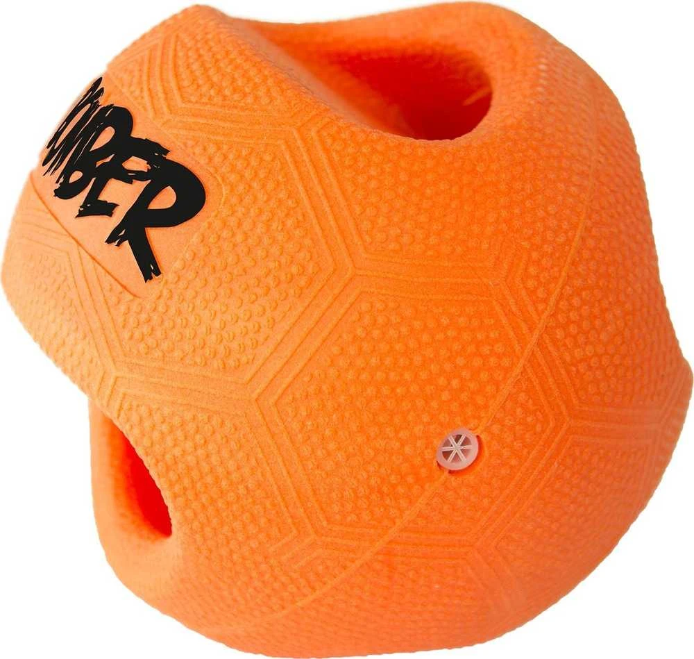 Happy Dog Durafoam Bomber Mini žaislas, 11 cm, oranžinis
