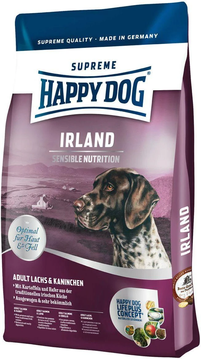 Happy Dog Sensible Ireland 12,5kg sausas maistas gurmanams ir jautriems šunims