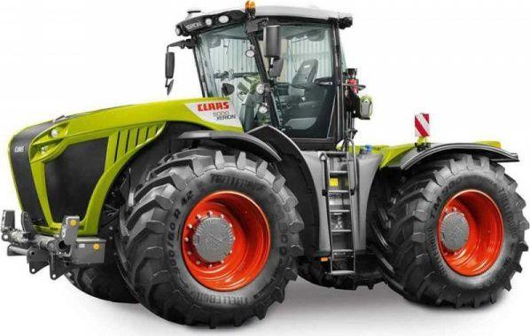 Malik Labai didelis RC traktorius CLAAS Axion 1:16