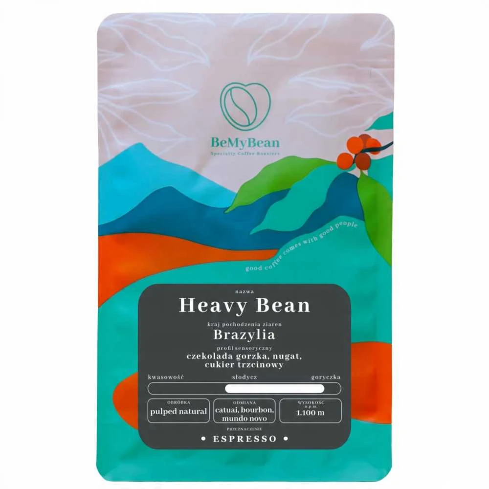 BeMyBean - sunkiųjų pupelių Brazilijos minkštimo natūrali espreso kava, 250 g