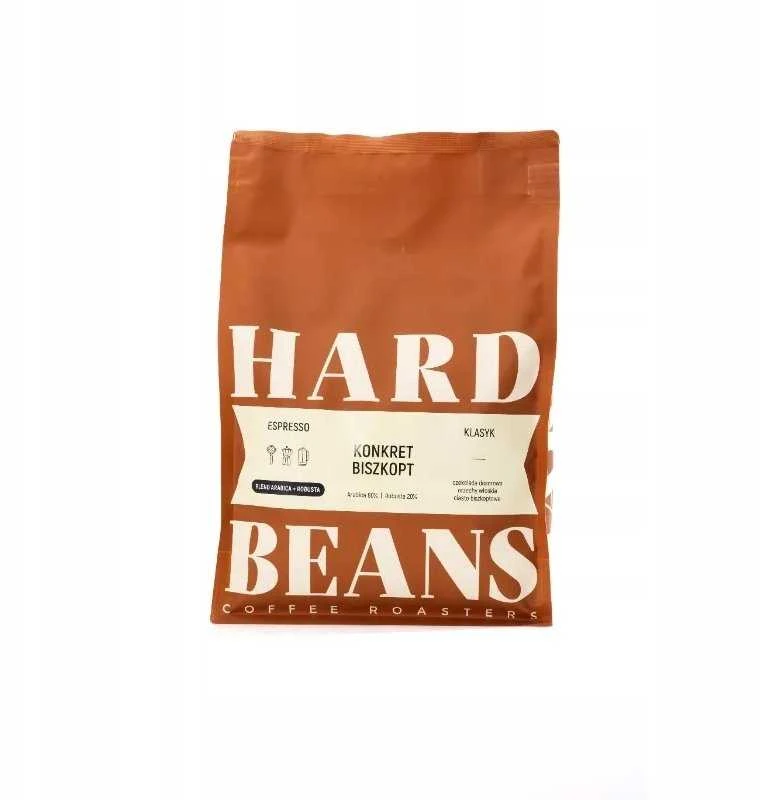 Hard Beans Coffee Kietos pupelės - Betoniniai sausainiai Espreso 1kg