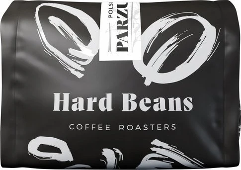 Hard Beans Coffee Kietos kavos pupelės Kawa Polska Parzucha 250g pupelių