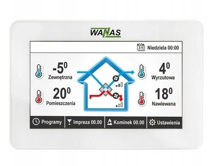 Hardi Rekuperatorius WANAS COMBO 430 V/H (RE-COMBO 430 V/H)