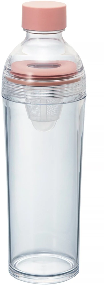Hario - 400 ml plastikinis matcha buteliukas - šviesiai rožinis