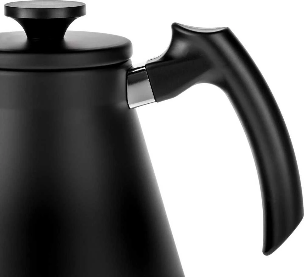 Hario V60 virdulys: dangtelio ir rankenos stambus planas