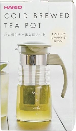 Hario - Mizudashi arbatos puodas Mini - Smokey Žalias