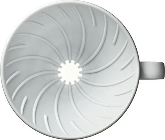 Hario V60-01 Plastic Dripper Baltas
