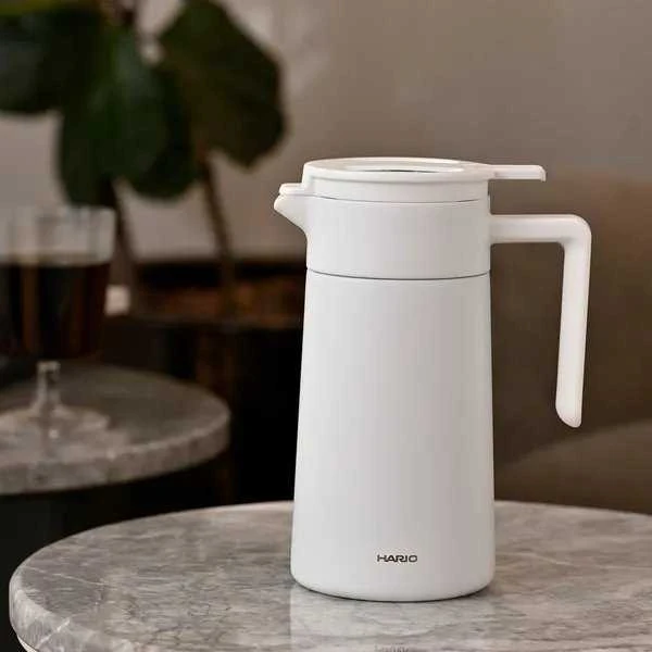 HARIO termo serveris su keramine danga baltas 600 ml