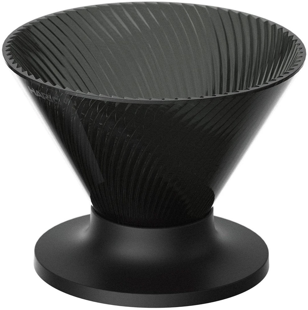 Hario - NEO V60-02 Tritan Coffee Dripper - Juodas