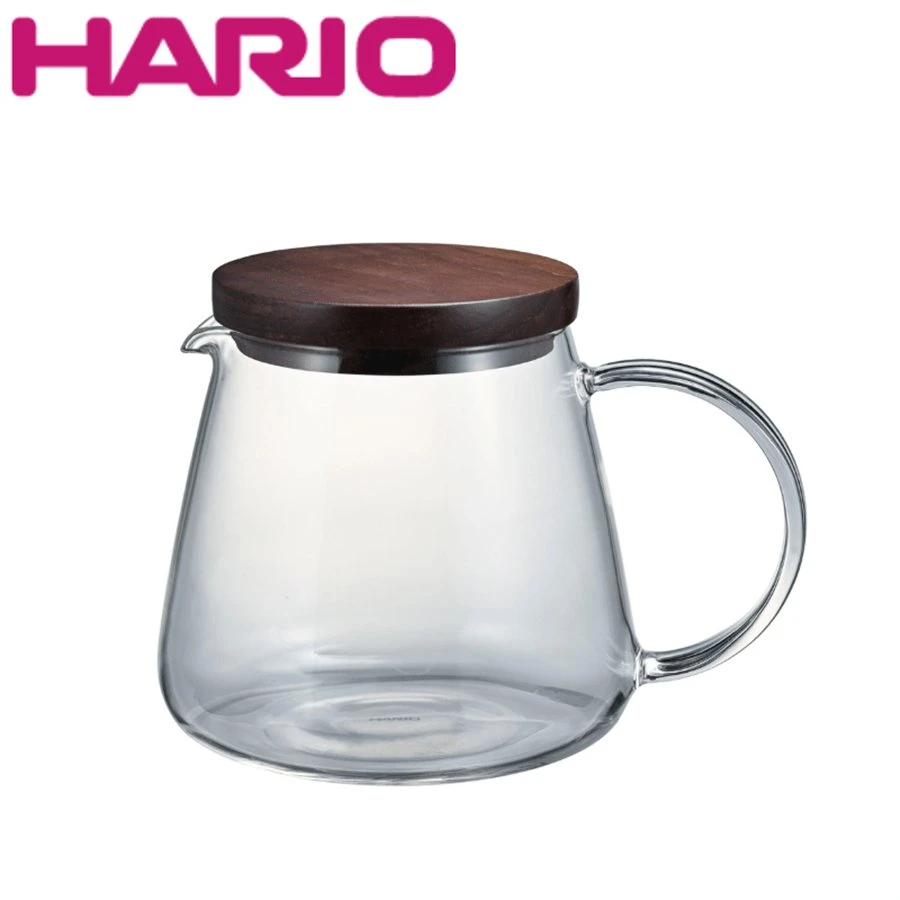 Hario - Kavos serviravimo aparatas su riešutų riešutais, 600 ml
