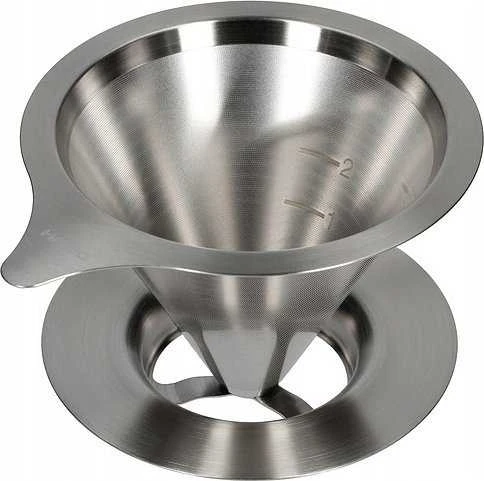 Hario dvigubo tinklelio metalinis lašintuvas V60-02