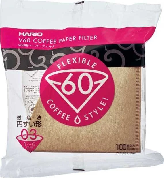Hario Misarashi ruda paper filters - V60-03 - 100 pieces