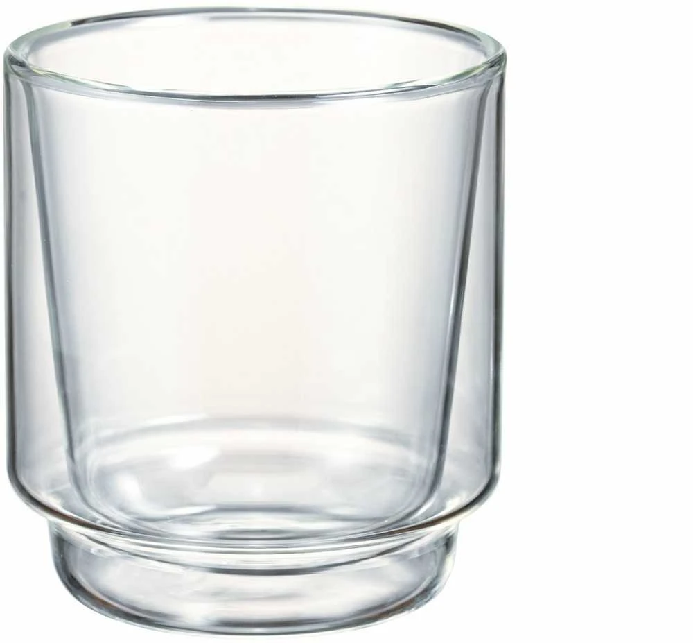 Hario – dvisienė matcha stiklinė 370 ml – permatoma