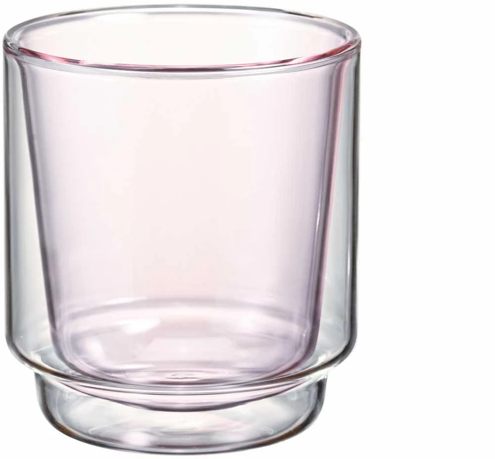 Hario – dvisienė matcha stiklinė 370 ml – rožinė