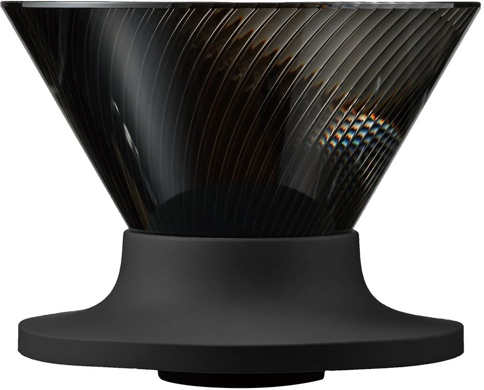 Hario - NEO V60-01 Tritan Coffee Dripper - Juodas